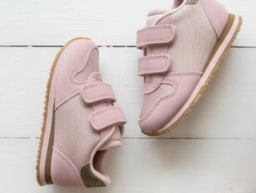 Woden Kids sneaker Sandra dry rose