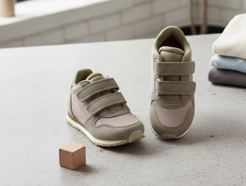 Woden Kids sneaker Sandra pearl silver mink