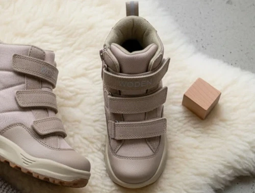 Woden Kids vinterstøvle Adrian pearl silver mink