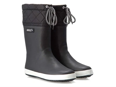 Aigle Giboulee vintergummistøvle sort