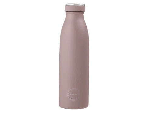 AYA&IDA drikkeflaske dusty rose 500 ml fritstående