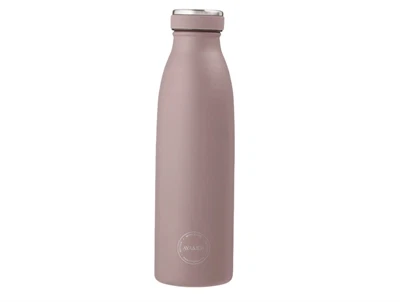 AYA&IDA drikkeflaske dusty rose 500 ml fritstående