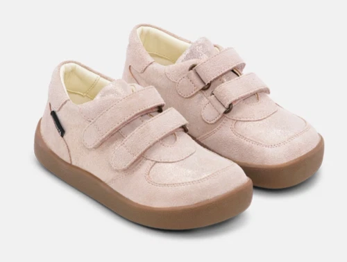 Bundgaard Lane sneaker old rose glitter set fra siden  