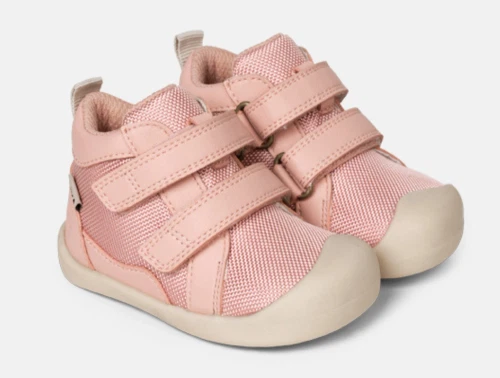 Bundgaard Mio begyndersko i rosa med TEX membran og dobbelt velcro