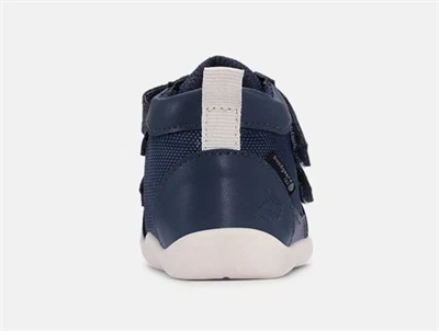 Bundgaard Mio barefoot sko i navy set bagfra