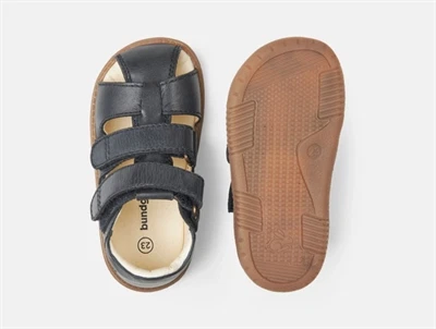 Bundgaard Ranjo sandal navy med lukket tå og velcro