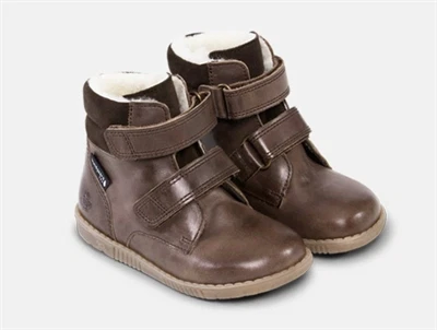 Bundgaard Rabbit vinterstøvle dark brown set fra siden  