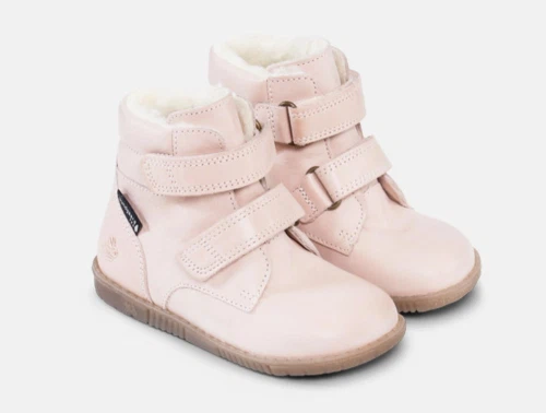 Bundgaard Rabbit vinterstøvle old rose set fra siden  