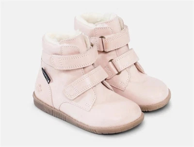 Bundgaard Rabbit vinterstøvle old rose set fra siden  