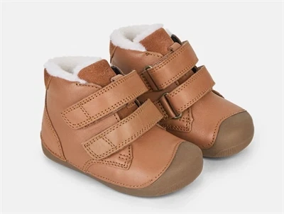 Bundgaard Petit Winter begyndersko cognac set oppefra