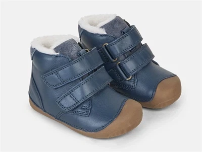 Bundgaard Petit Winter begyndersko navy set forfra