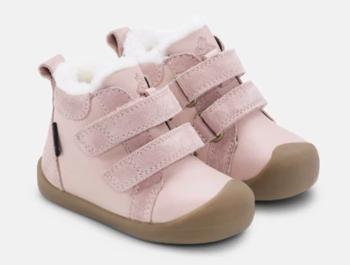 Bundgaard Bloom vinter begyndersko old rose med velcro