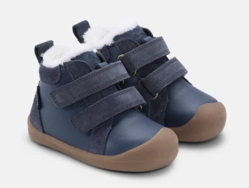 Bundgaard Bloom vinter begyndersko navy med velcro