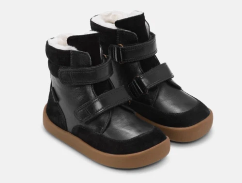 Bundgaard Basil vinterstøvle black set fra siden  