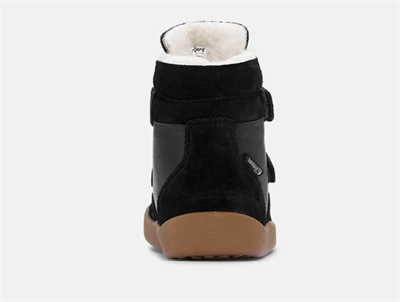 Bundgaard Basil vinterstøvle sort- hælkappen