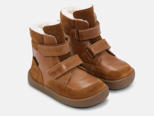 Bundgaard Basil vinterstøvle cognac set fra siden