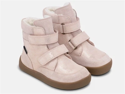 Bundgaard Basil vinterstøvle old rose glitter set fra siden  