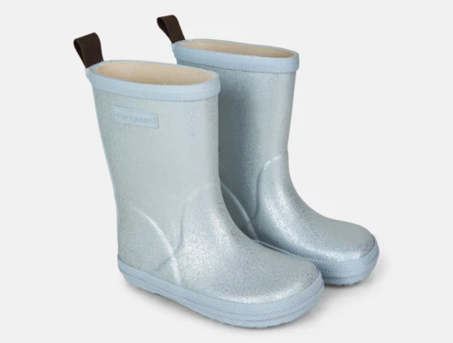 Bundgaard Charly gummistøvle sky sparkle med glimmer
