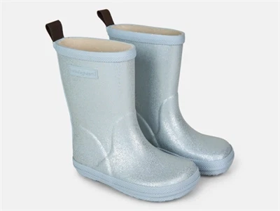 Bundgaard Charly gummistøvle sky sparkle med glimmer
