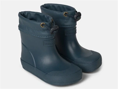 Bundgaard Cover gummistøvle i navy blå med justerbar lukning og refleksdetalje