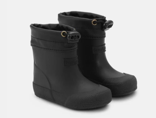 Bundgaard Malik vintergummistøvle sort forfra