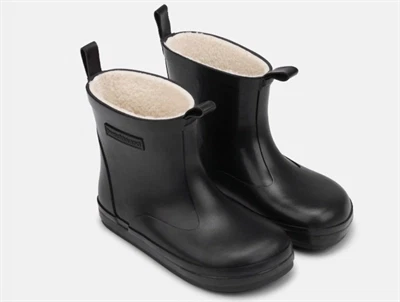 undgaard Rain vintergummistøvle sort forfra BG401057-1499