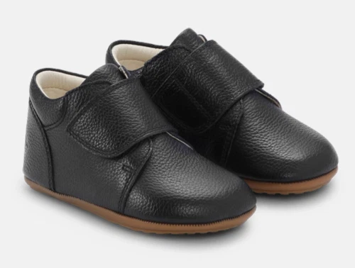 Bundgaard Tannu hjemmesko black set skråt forfra