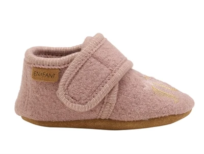 En Fant uldfutter bark med enhjørningebroderi set fra siden