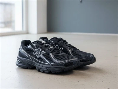 New Balance 740 sneakers sort/sølv