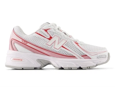New Balance 740 sneakers hvid med lyserøde detaljer