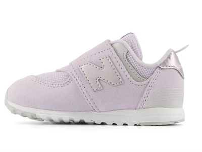 New Balance 574 prewalker sneaker taro med velcrolukning