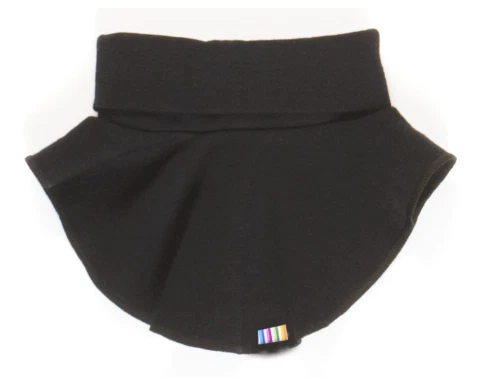 Joha halsedisse sort uld/bomuld mix