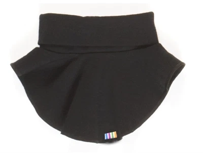 Joha halsedisse sort uld/bomuld mix