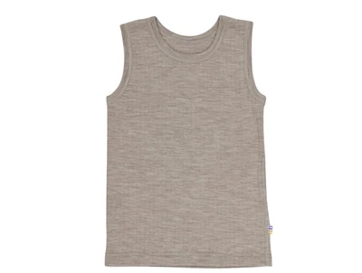Joha undertrøje i sesame melange merinould unisex
