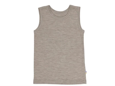 Joha undertrøje i sesame melange merinould unisex