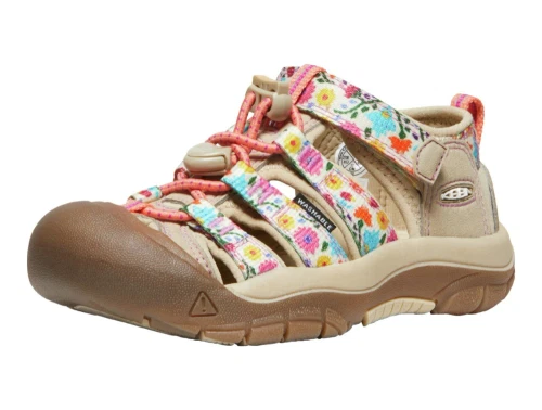 Keen Newport H2 sandal med blomsterprint og lukket tå