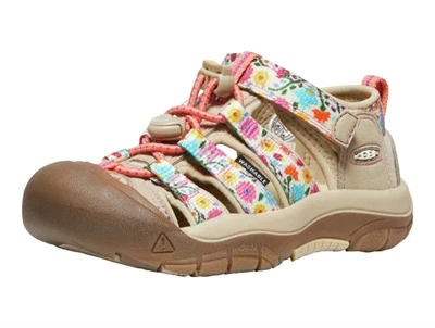 Keen Newport H2 sandal med blomsterprint og lukket tå