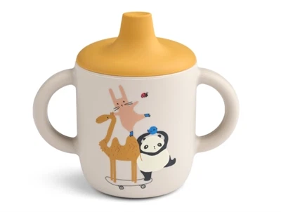 Liewood Neil tudekop around the world / sandy med låg – front