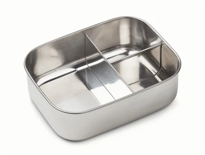 Liewood Arthur lunchbox i rustfrit stål med tre rum