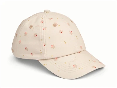 Liewood Danny cap i apple blossom med mini butterfly print set forfra