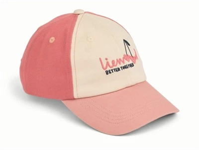 Liewood Danny cap i dusty rose set forfra