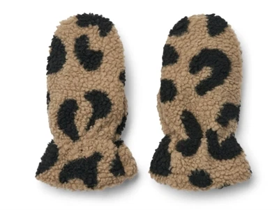 Liewood Grethe pile handsker i leo mønster