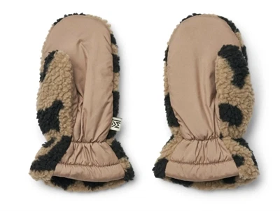 Liewood Grethe pile handsker i leo mønster