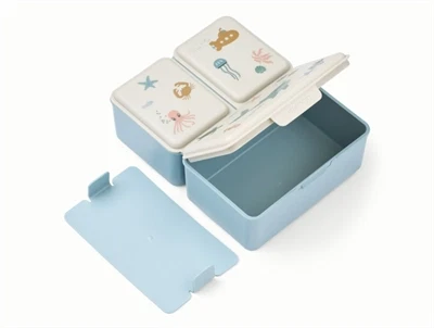 Liewood Driss lunchbox aaben med tre rum