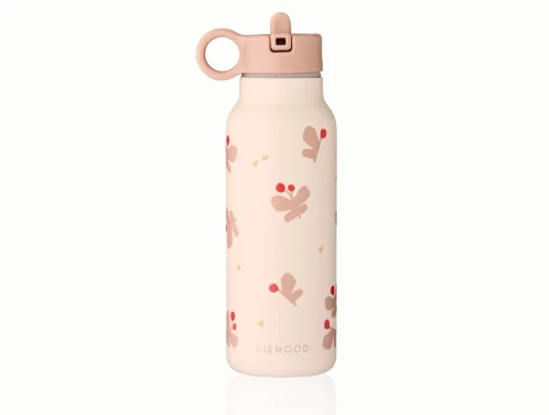 Liewood Falk drikkedunk i apple blossom med butterfly print 350 ml