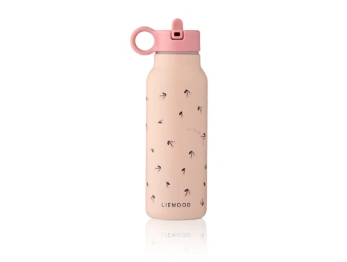 Liewood Falk drikkedunk i rosa med cherry heart print