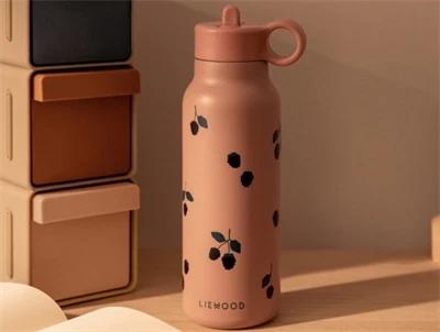 Liewood Falk vandflaske berry pale tuscany med sugerørslåg