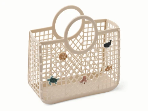 Liewood Samantha kurvetaske i sandy med charms