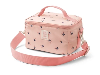 Liewood Toby termotaske i rosa med cherry heart print