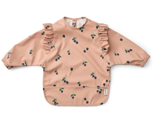 Liewood hagesmæk berry / pale tuscany med flæser og lange ærmer